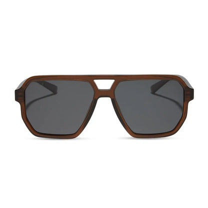 CAMERON - WHISKEY + GREY + POLARIZED SUNGLASSES