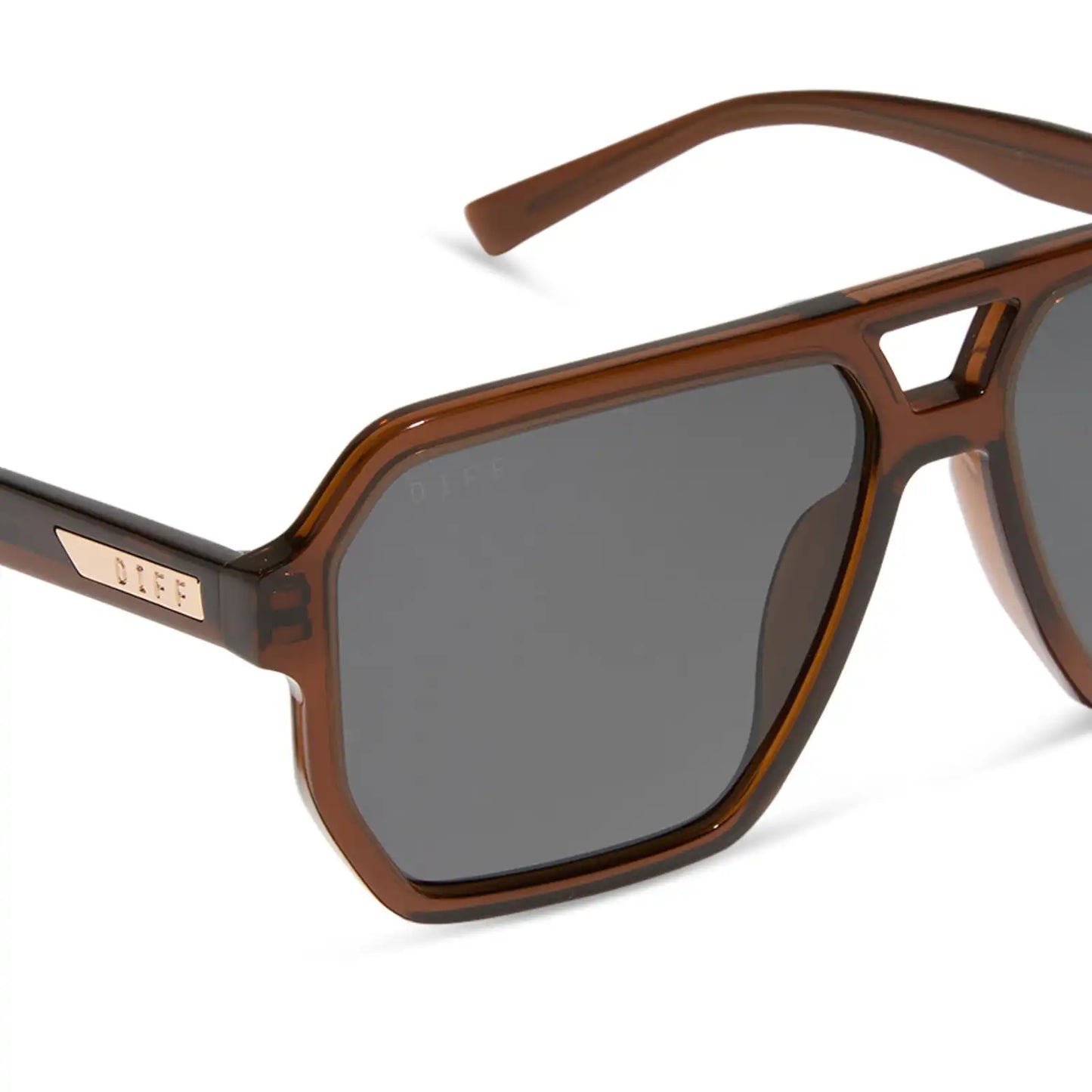 CAMERON - WHISKEY + GREY + POLARIZED SUNGLASSES