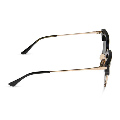CAPRI - BLACK + GREY + POLARIZED SUNGLASSES