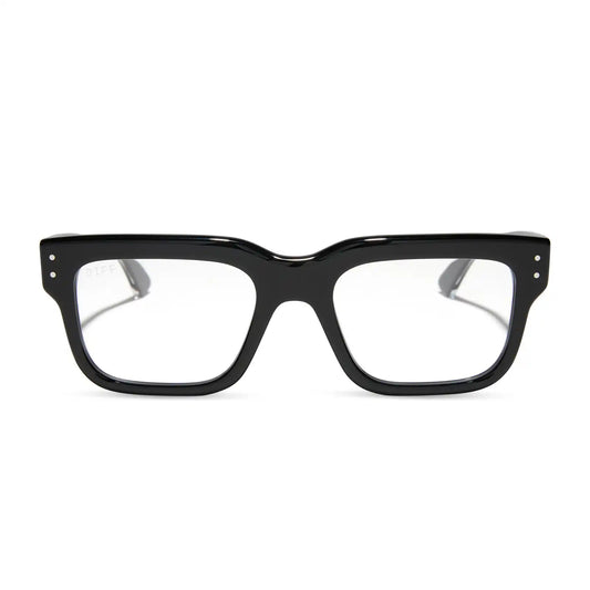 CASH - BLACK + GLASSES
