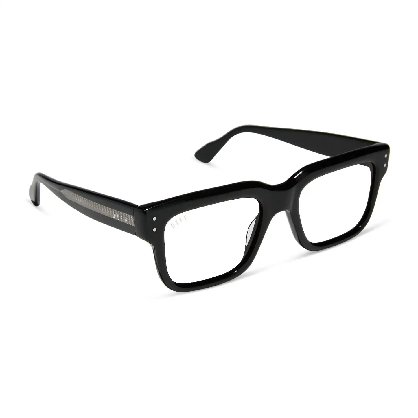 CASH - BLACK + GLASSES
