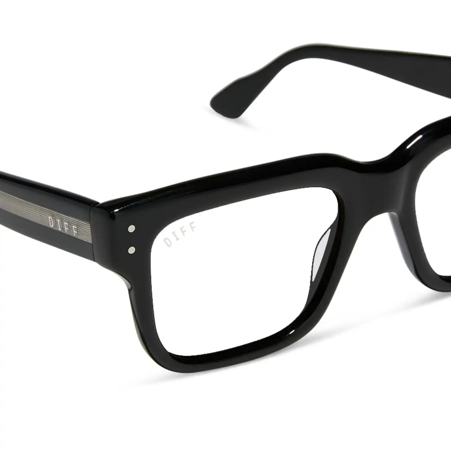 CASH - BLACK + GLASSES