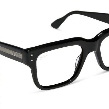 CASH - BLACK + GLASSES