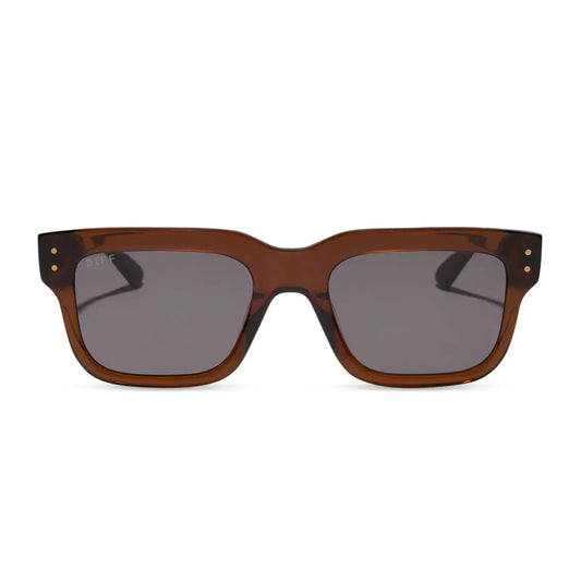 CASH - WHISKEY + GREY + POLARIZED SUNGLASSES