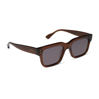CASH - WHISKEY + GREY + POLARIZED SUNGLASSES