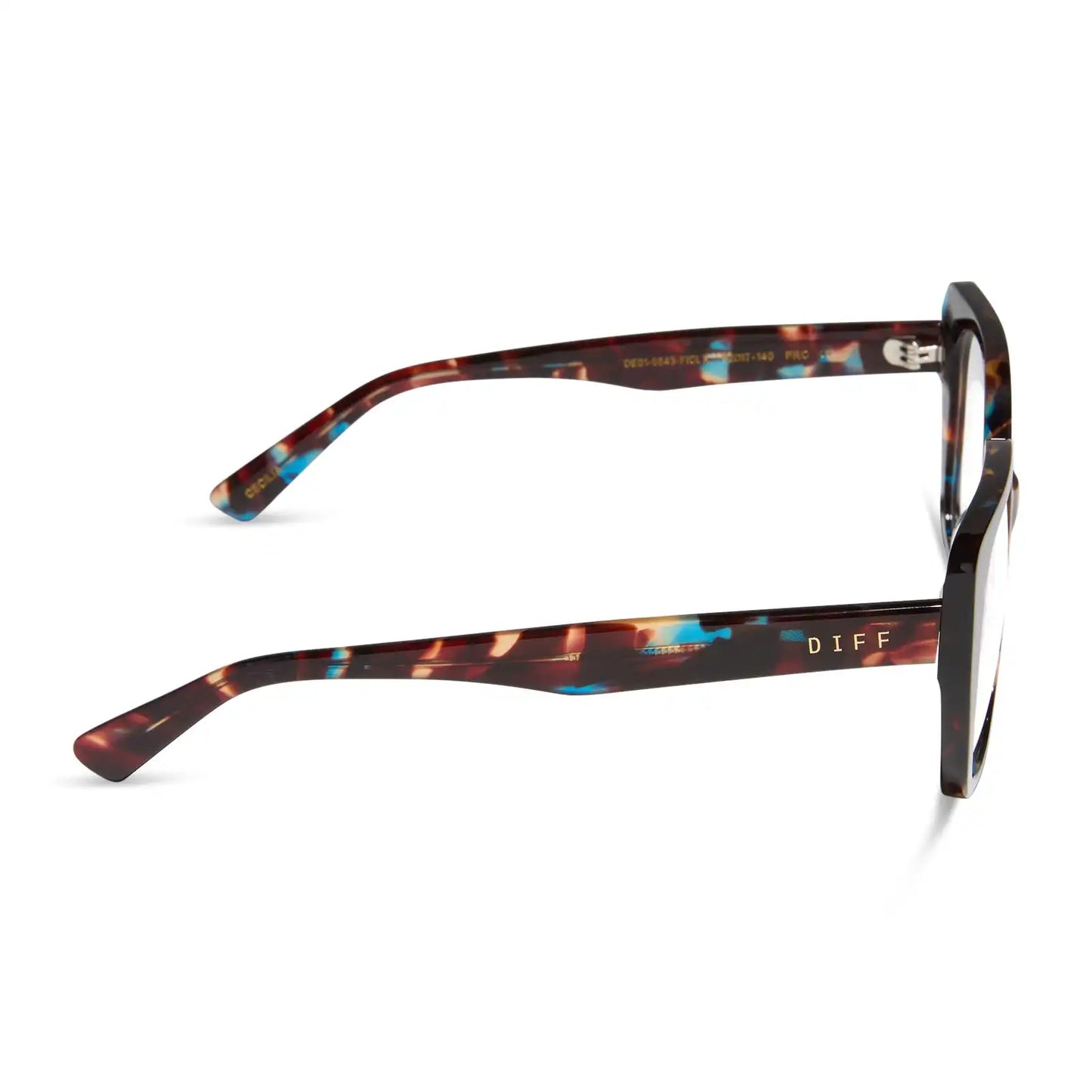 CECILIA - CONFETTI TORTOISE + GLASSES
