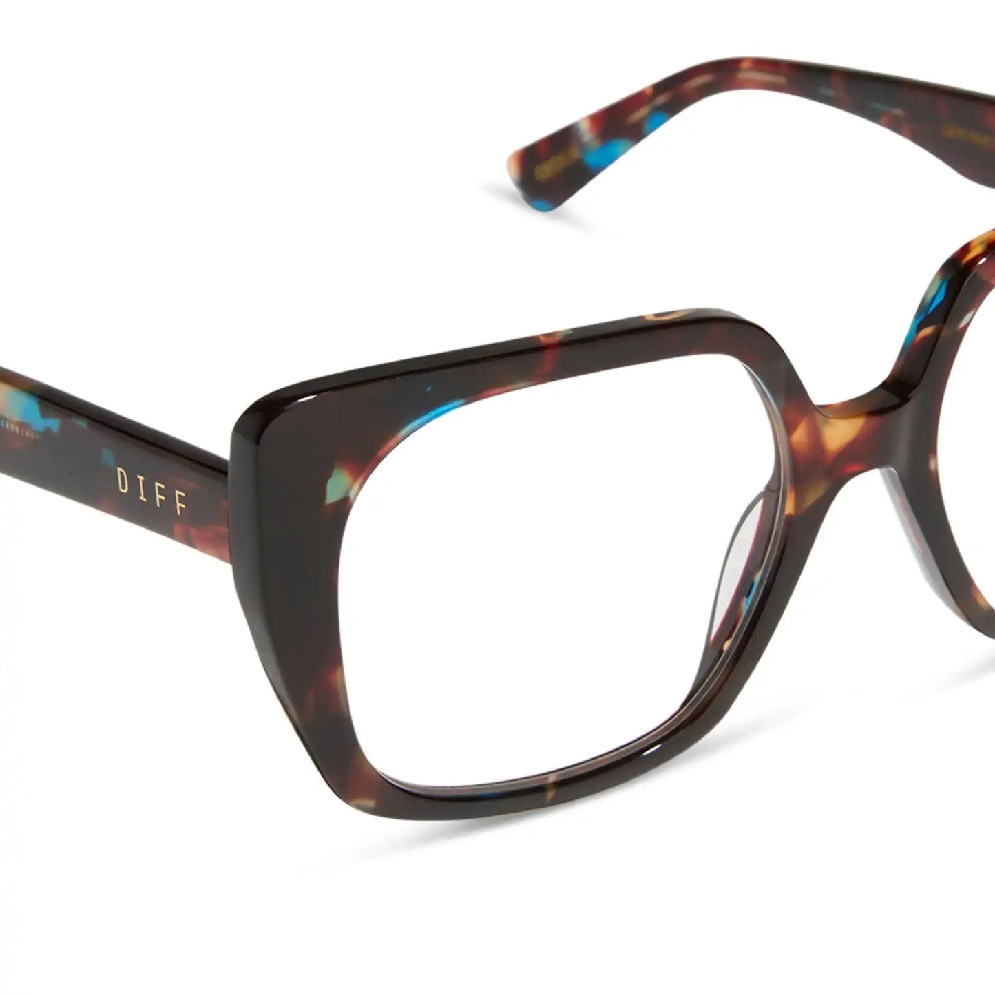 CECILIA - CONFETTI TORTOISE + GLASSES