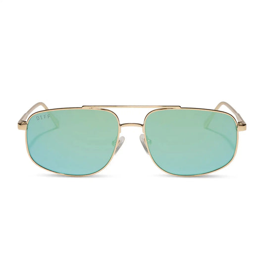 CHARLEY - GOLD + DEW DROP MIRROR + SUNGLASSES