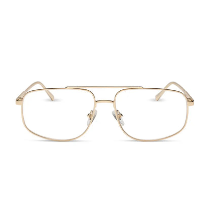 CHARLEY - GOLD + GLASSES