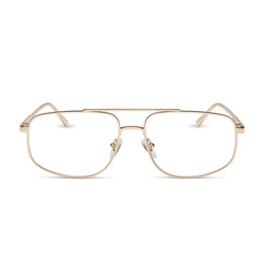 CHARLEY - GOLD + GLASSES