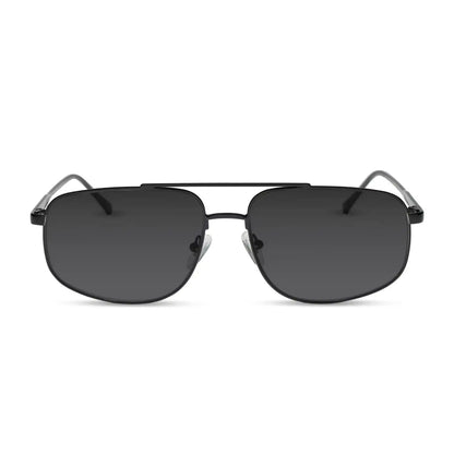 CHARLEY - SHINY BLACK + GLASSES