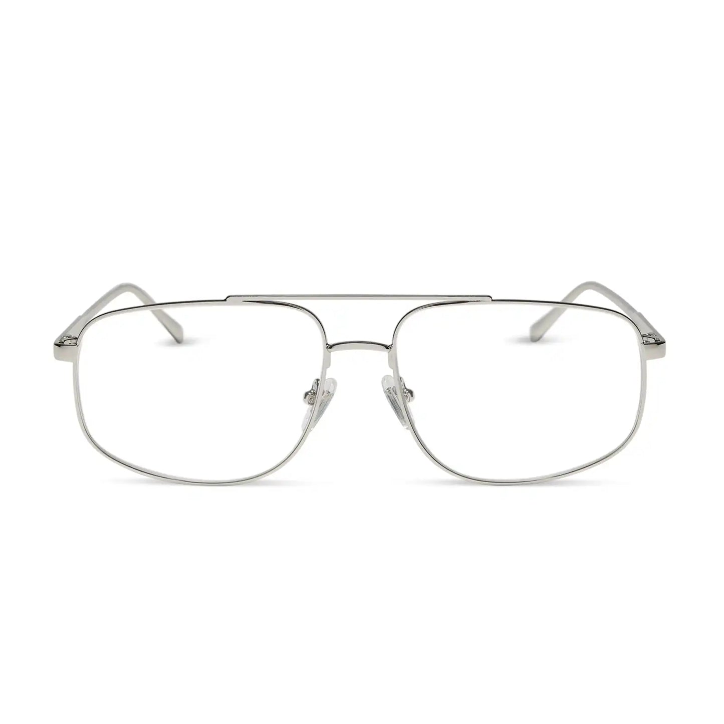 CHARLEY - SILVER + GLASSES