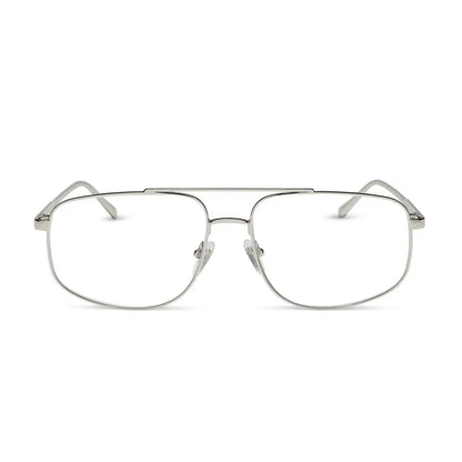 CHARLEY - SILVER + GLASSES