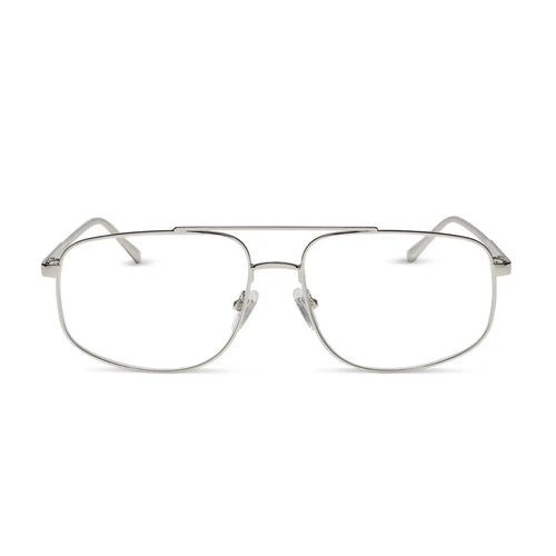 CHARLEY - SILVER + GLASSES