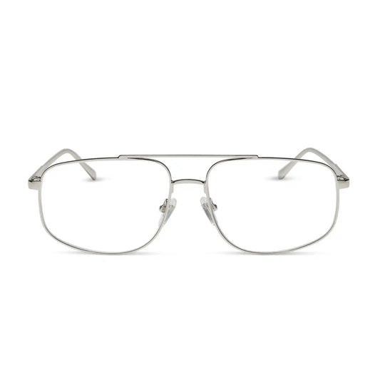 CHARLEY - SILVER + GLASSES
