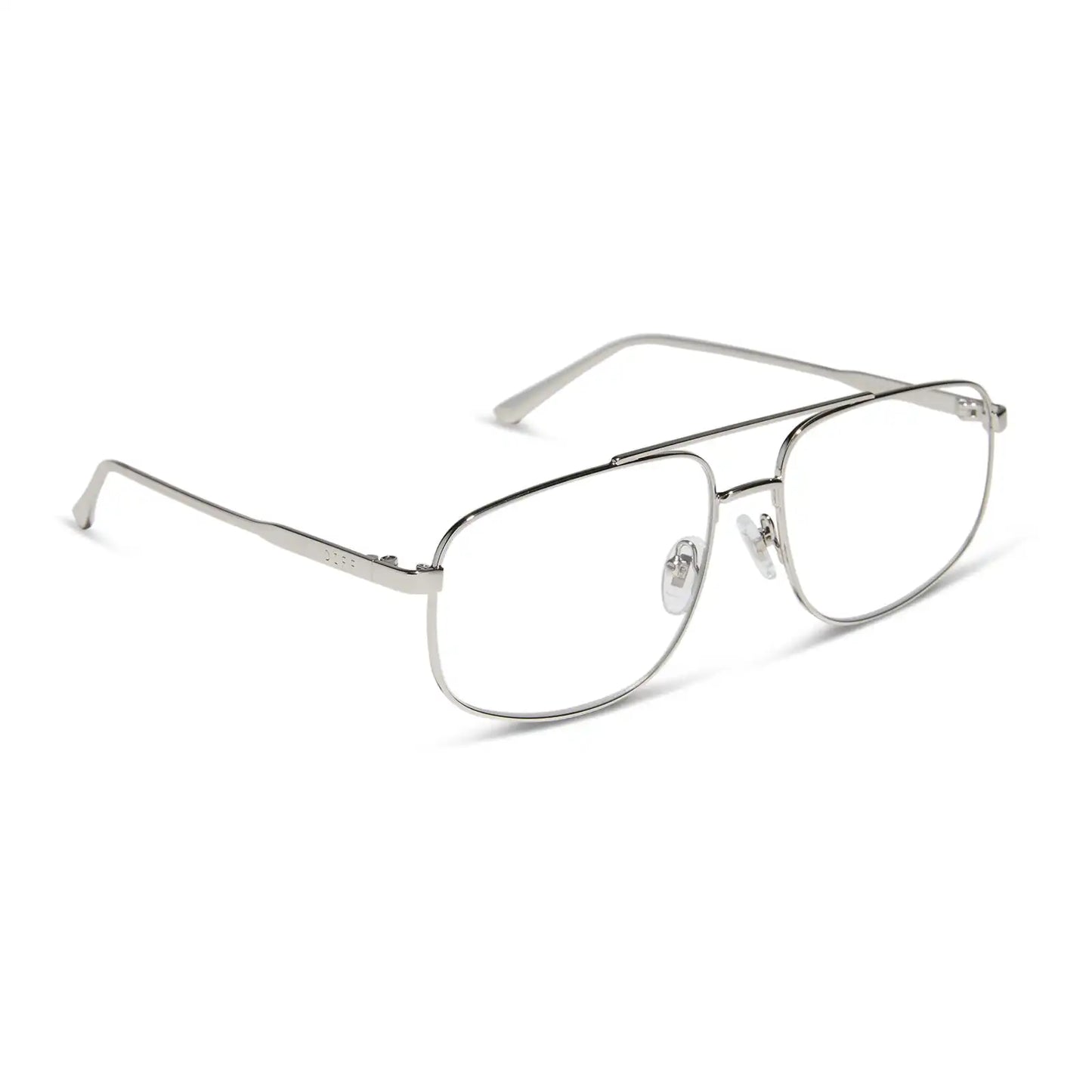 CHARLEY - SILVER + GLASSES