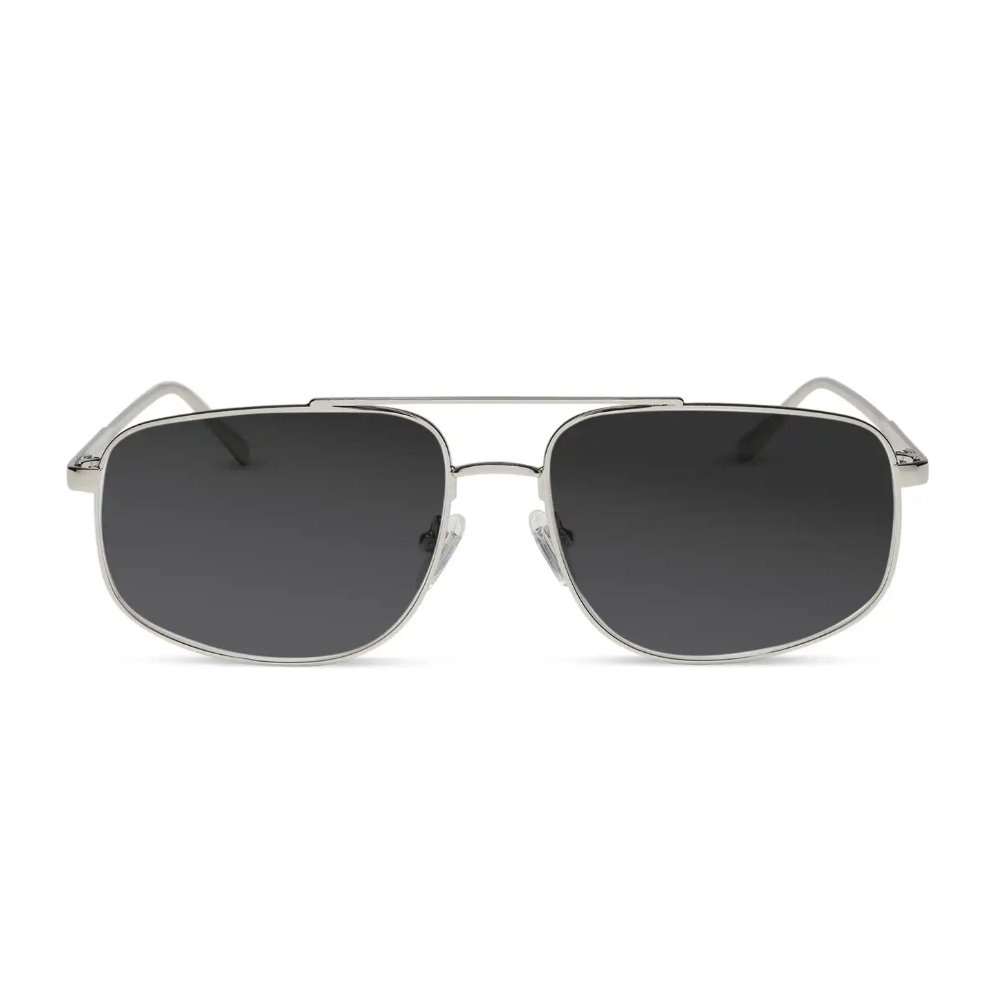 CHARLEY - SILVER + GLASSES