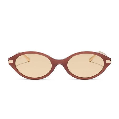 CLAUDINE - TERRACOTTA + CHAMPAGNE TINT + SUNGLASSES