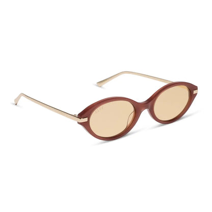 CLAUDINE - TERRACOTTA + CHAMPAGNE TINT + SUNGLASSES