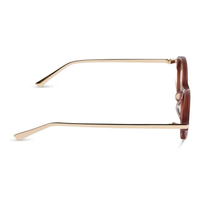 CLAUDINE - TERRACOTTA + CHAMPAGNE TINT + SUNGLASSES