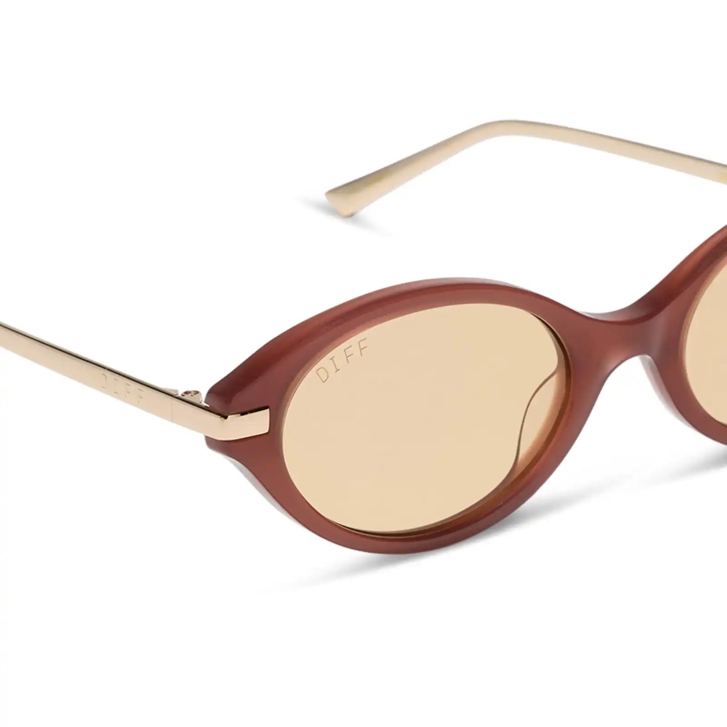 CLAUDINE - TERRACOTTA + CHAMPAGNE TINT + SUNGLASSES