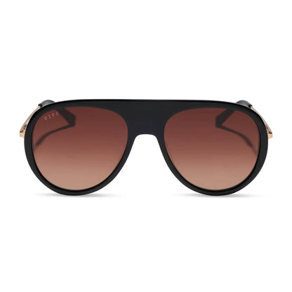 CLEO - BLACK + BROWN GRADIENT + SUNGLASSES