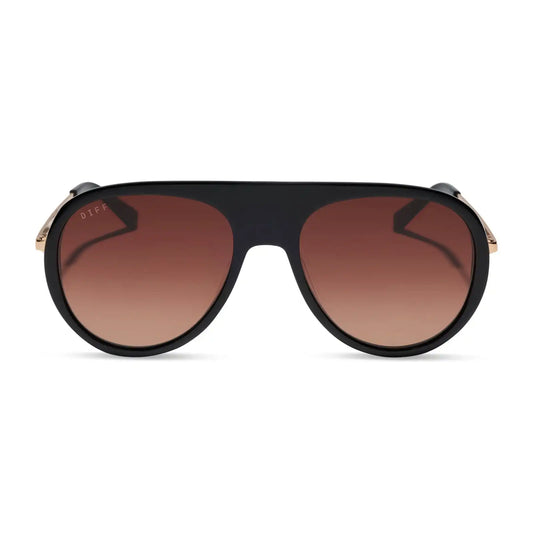 CLEO - BLACK + BROWN GRADIENT + SUNGLASSES