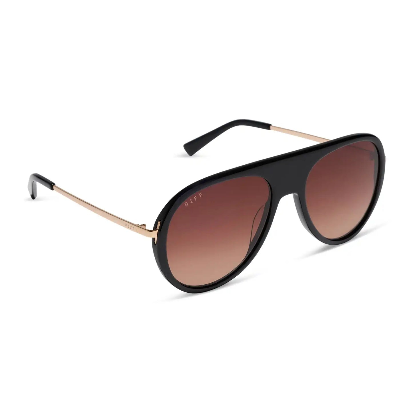 CLEO - BLACK + BROWN GRADIENT + SUNGLASSES