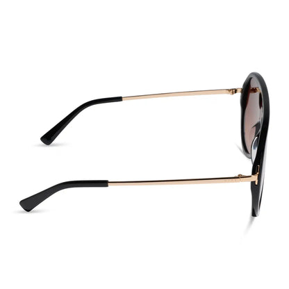 CLEO - BLACK + BROWN GRADIENT + SUNGLASSES