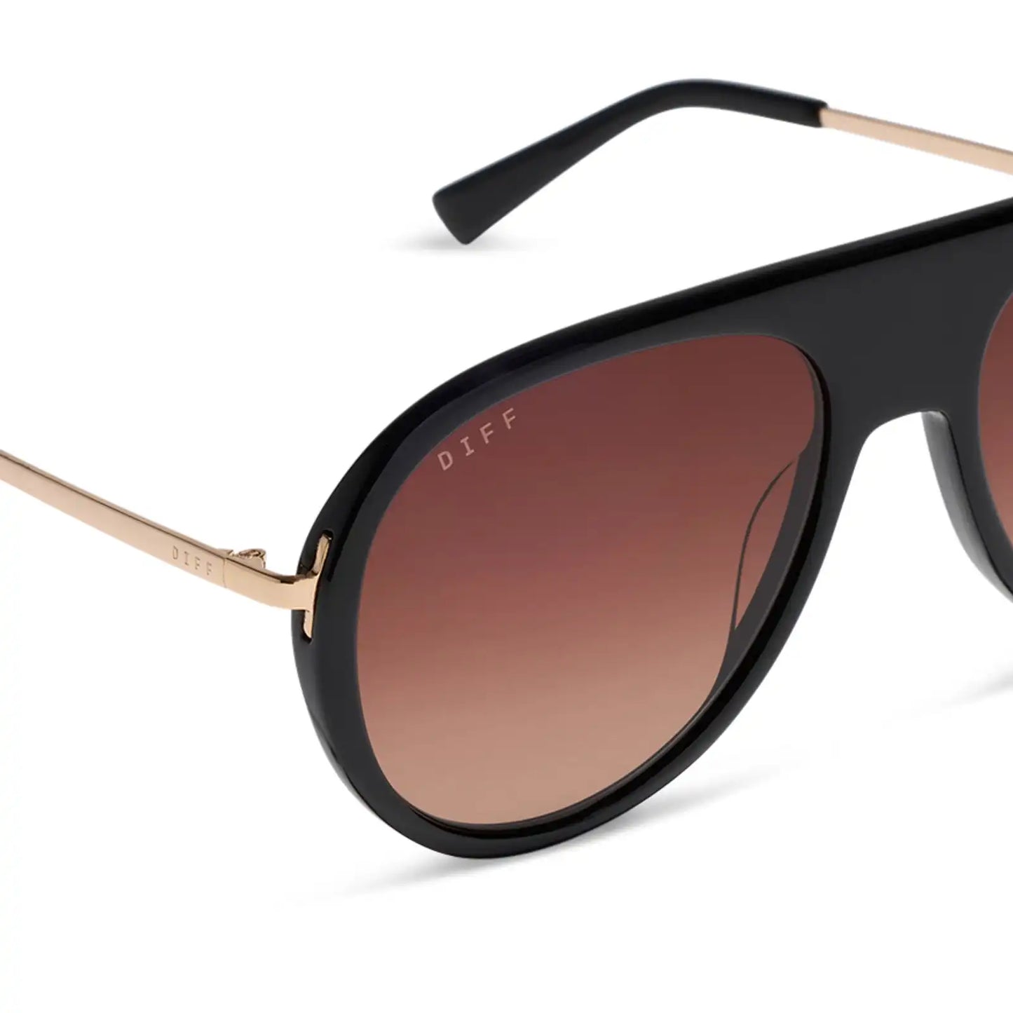 CLEO - BLACK + BROWN GRADIENT + SUNGLASSES
