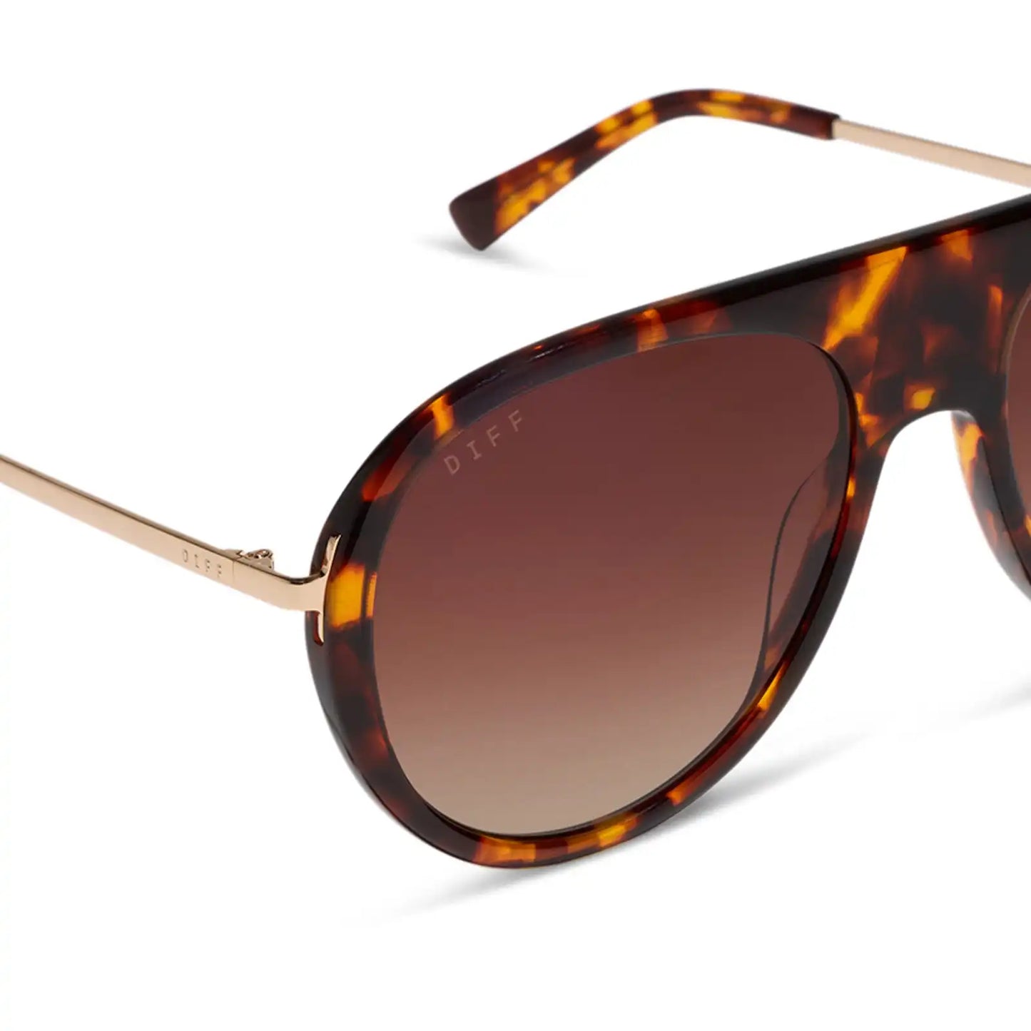 CLEO - RICH TORTOISE + BROWN GRADIENT + POLARIZED + SUNGLASSES