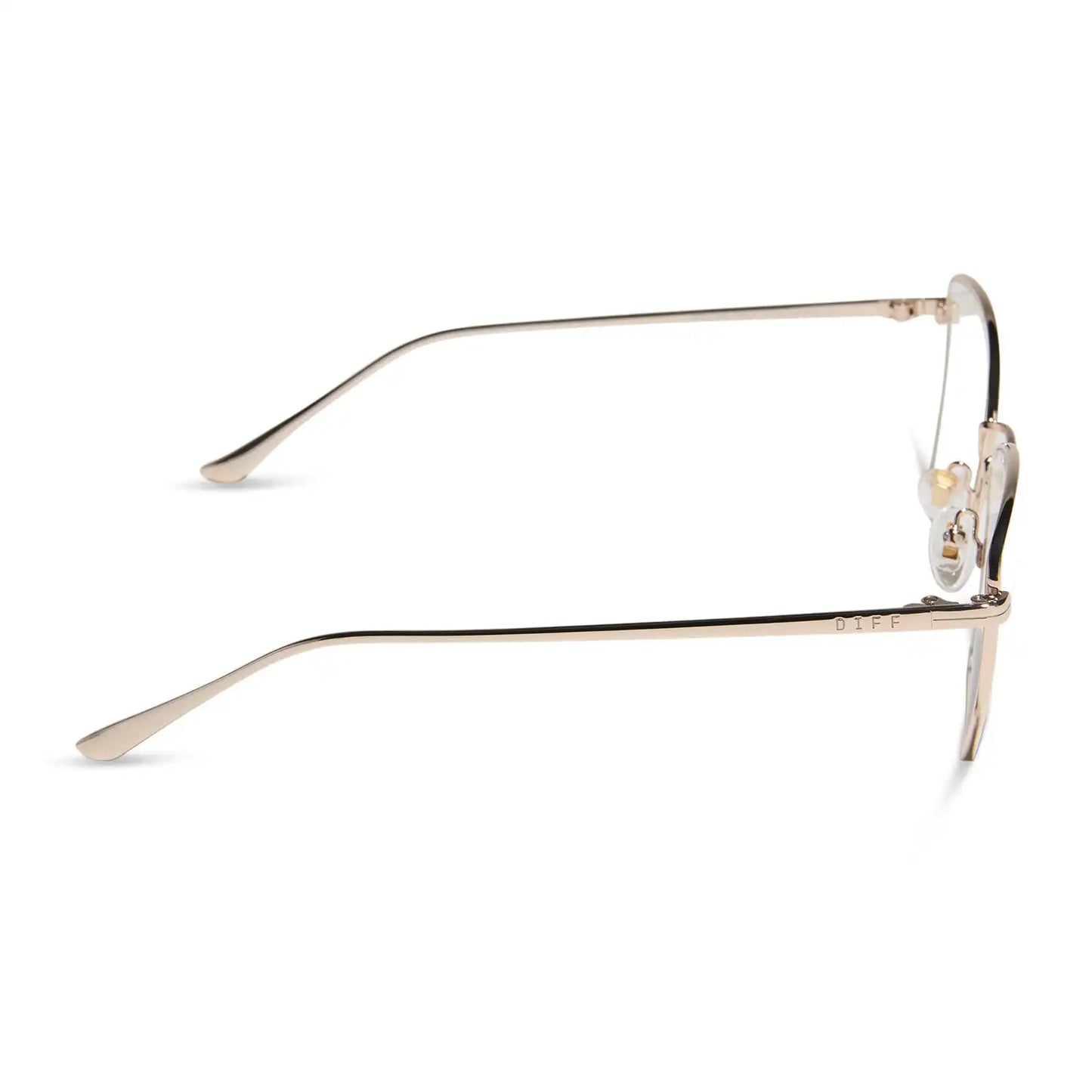 CONNIE - GOLD + GLASSES