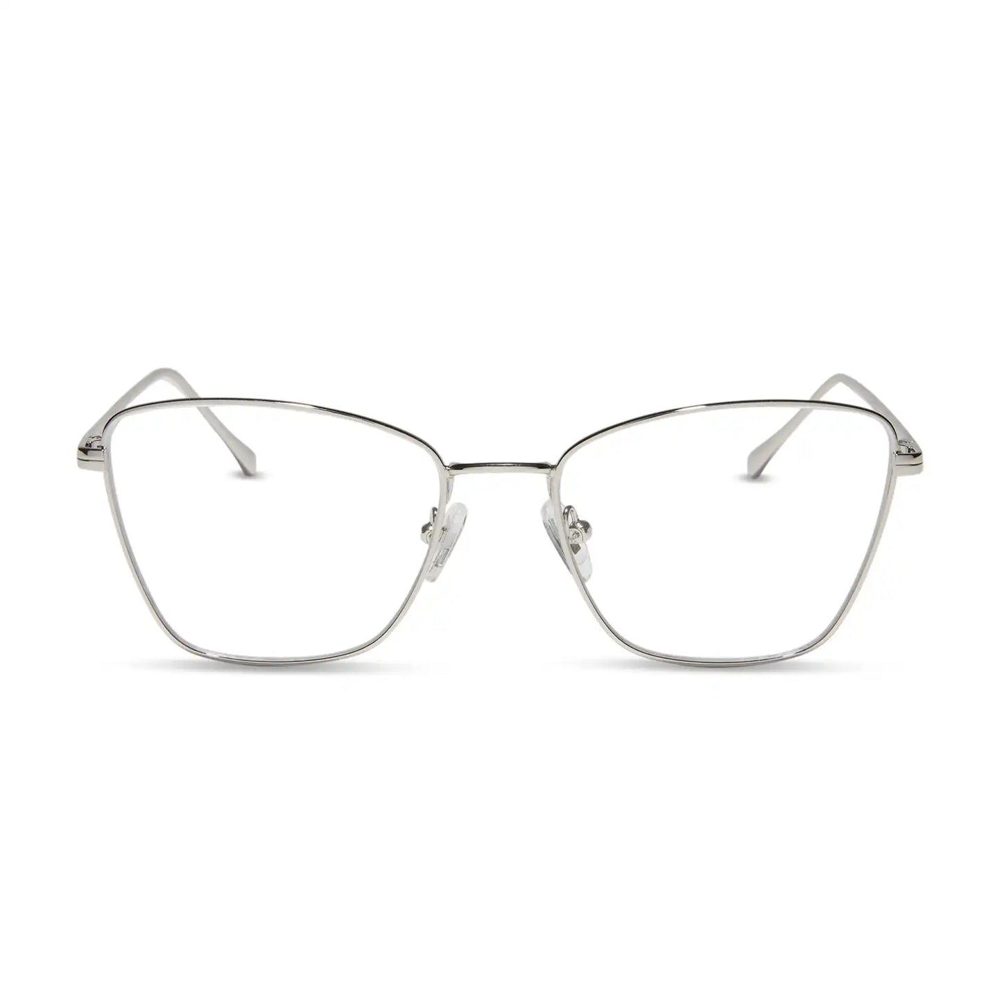CONNIE - SILVER + GLASSES