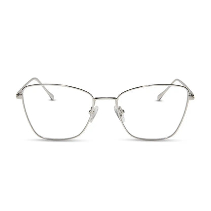 CONNIE - SILVER + GLASSES