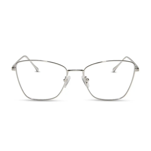 CONNIE - SILVER + GLASSES