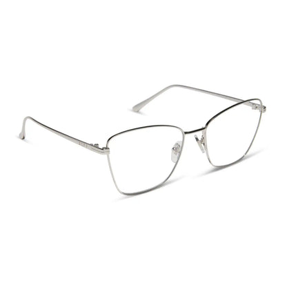 CONNIE - SILVER + GLASSES