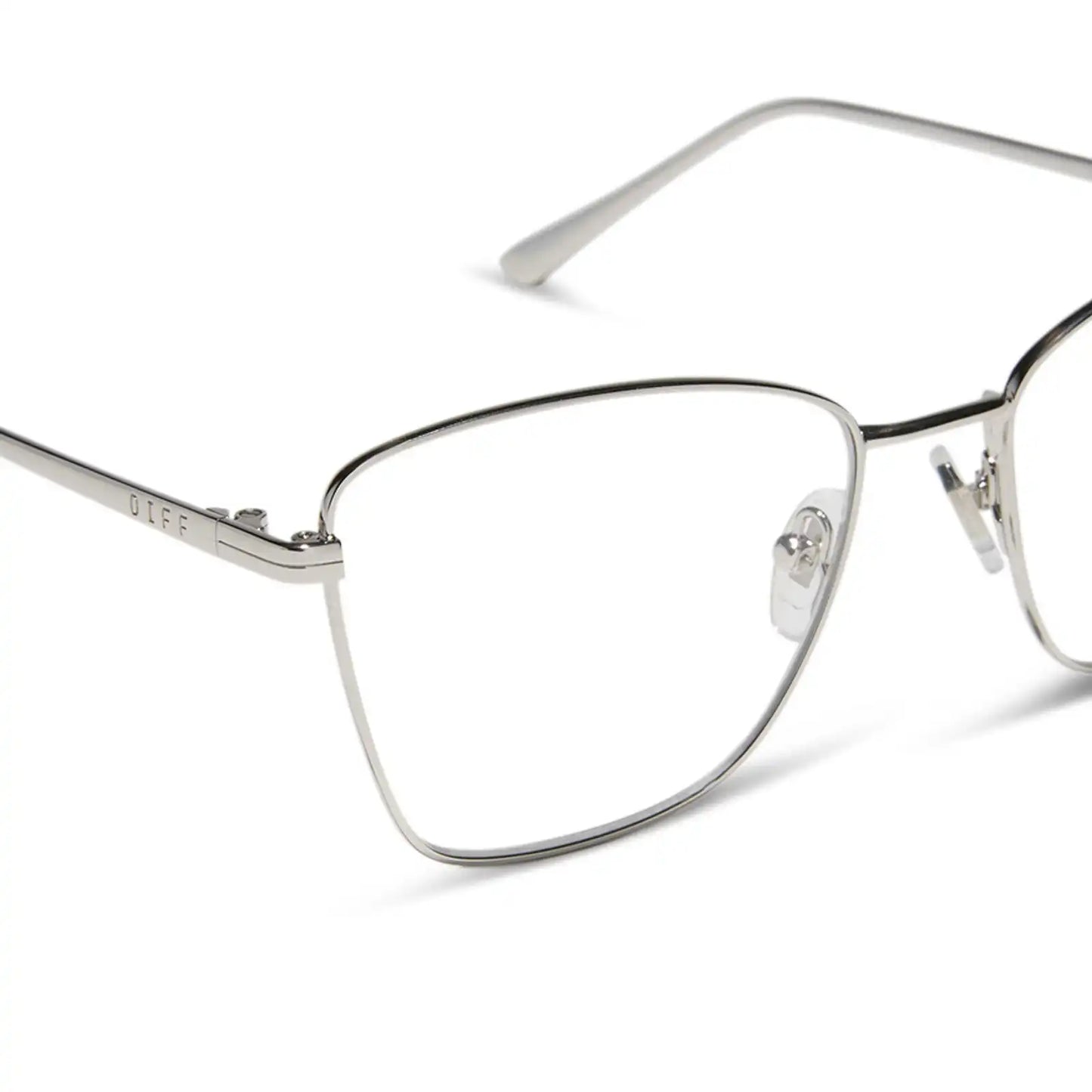CONNIE - SILVER + GLASSES