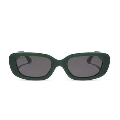 DAPHNE - FAIRWAY GREEN + GREY SUNGLASSES