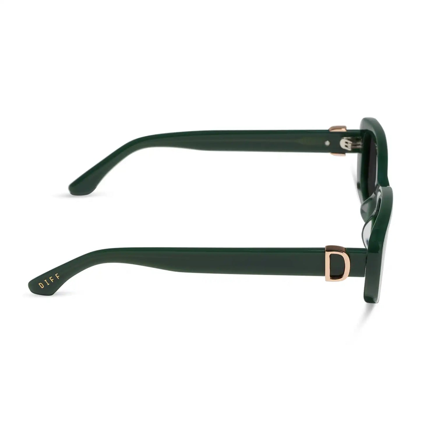 DAPHNE - FAIRWAY GREEN + GREY SUNGLASSES