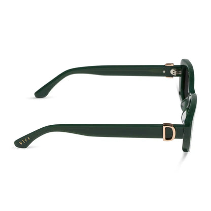 DAPHNE - FAIRWAY GREEN + GREY SUNGLASSES