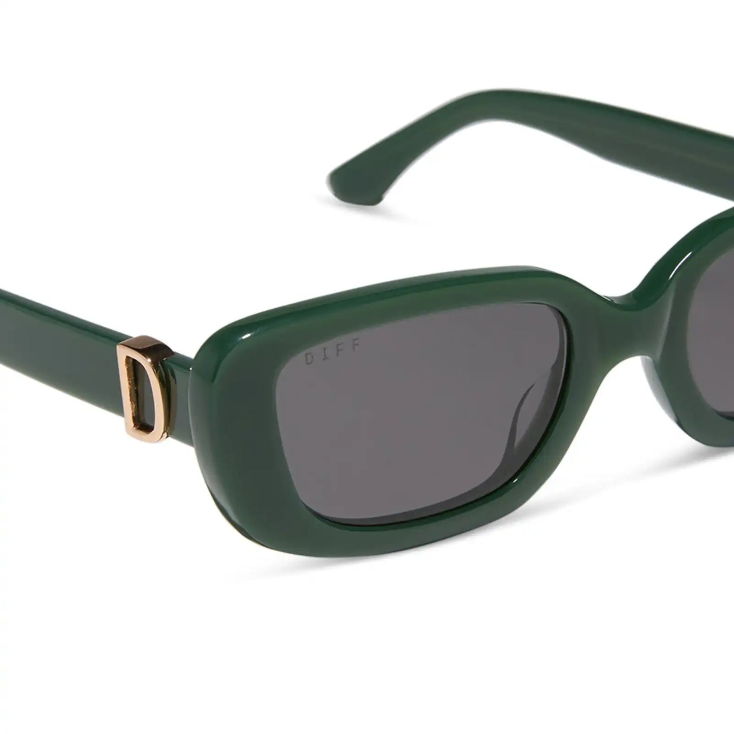 DAPHNE - FAIRWAY GREEN + GREY SUNGLASSES