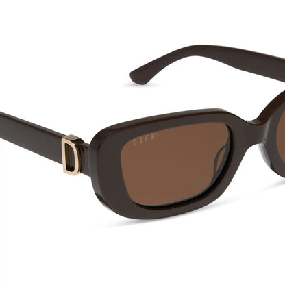 DAPHNE - TRUFFLE + TRUFFLE + POLARIZED SUNGLASSES