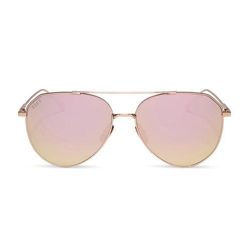 DASH - ROSE GOLD + CHERRY BLOSSOM MIRROR + POLARIZED SUNGLASSES
