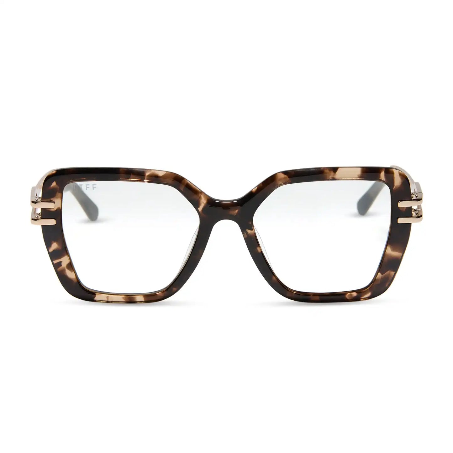 DASHA - ESPRESSO TORTOISE + GOLD + GLASSES