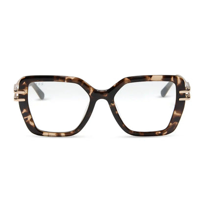 DASHA - ESPRESSO TORTOISE + GOLD + GLASSES