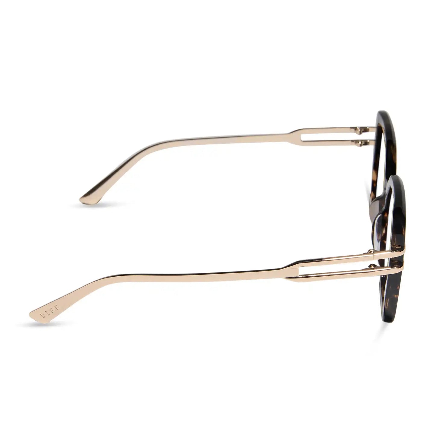 DASHA - ESPRESSO TORTOISE + GOLD + GLASSES