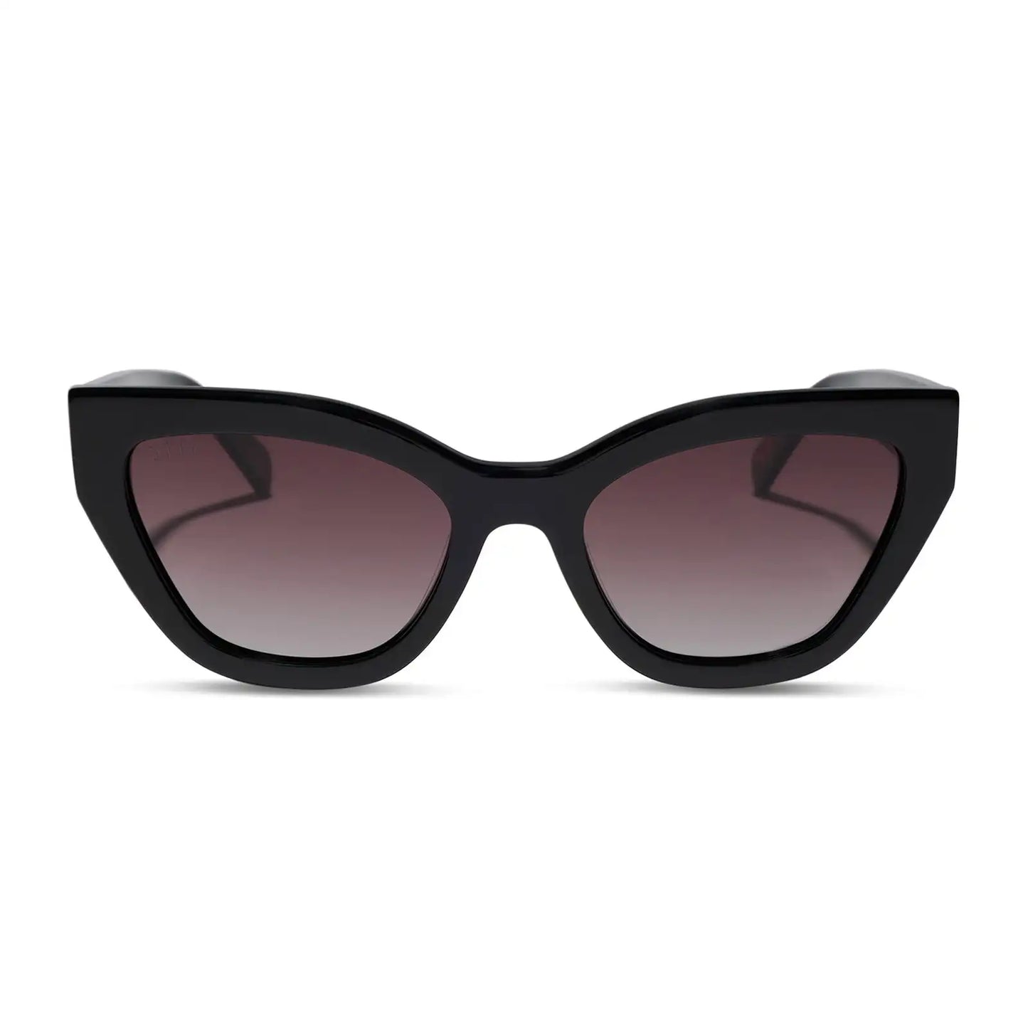EMILY - BLACK + BROWN GRADIENT + POLARIZED SUNGLASSES