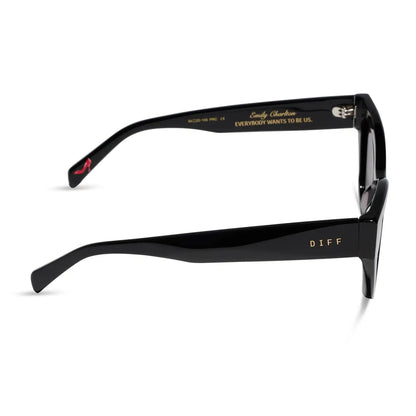 EMILY - BLACK + BROWN GRADIENT + POLARIZED SUNGLASSES