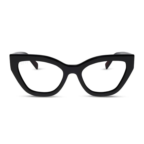 EMILY - BLACK + GLASSES
