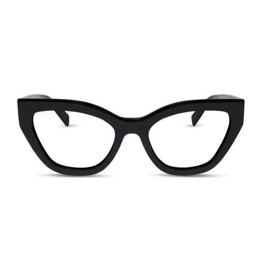 EMILY - BLACK + GLASSES